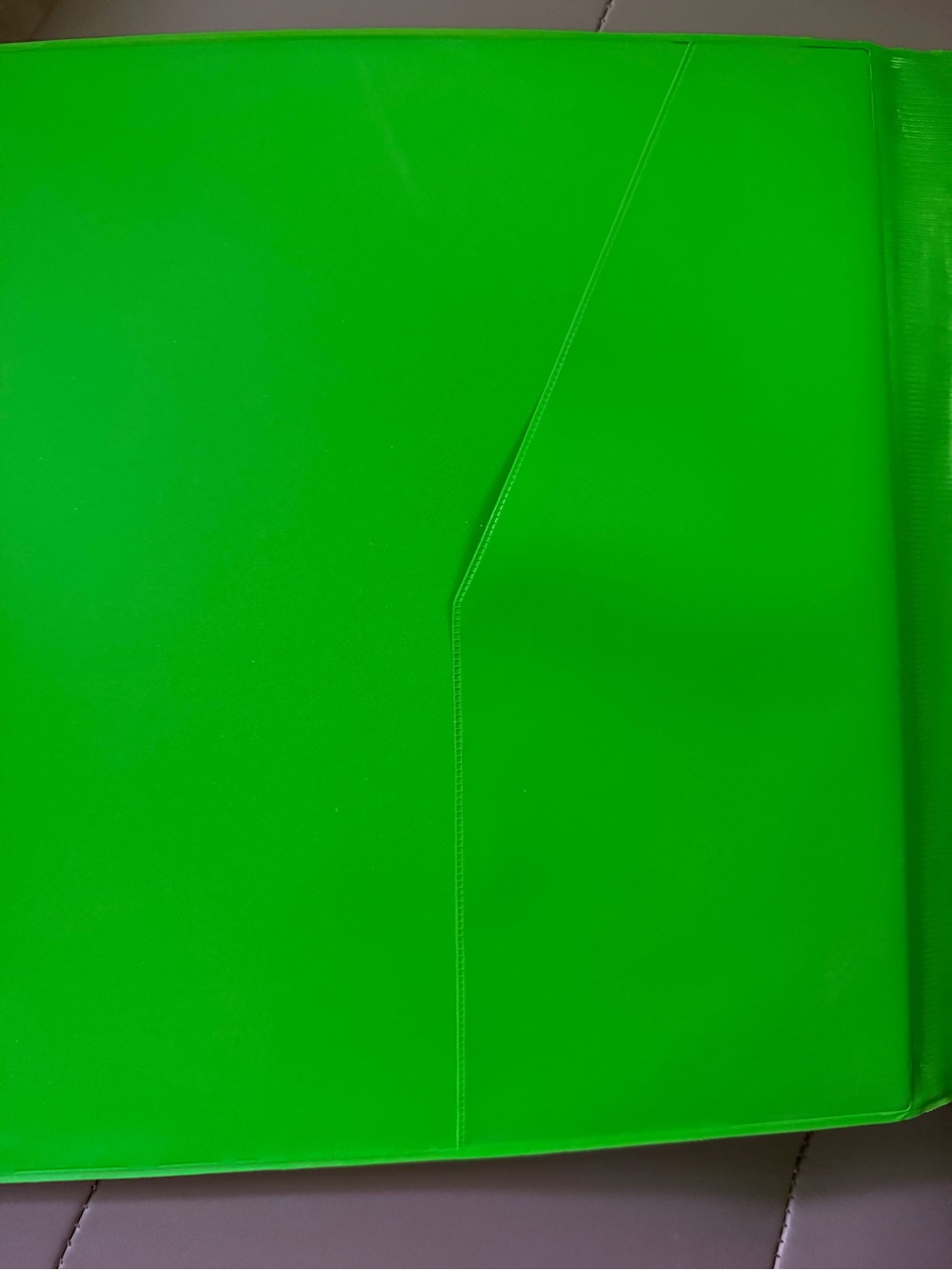 VTG ‘13 Trapper Keeper Green Accordion Document Organizer - Picture 8 of 9